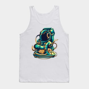 Astronaut DJ Tank Top